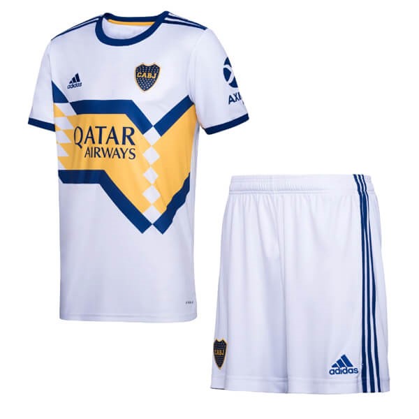 Camiseta Boca Juniors 2ª Kit Niño 2020 2021 Blanco